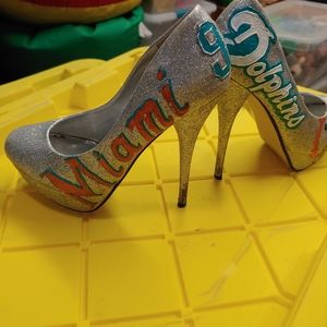 Custom Dolphins Heels #99